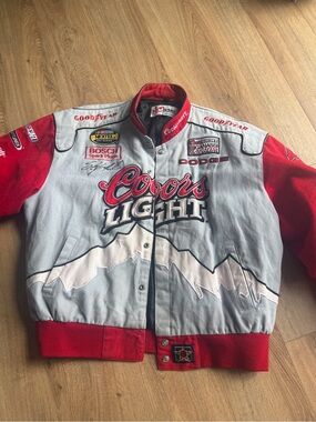 Coors Light Racing Bomber Jacket - Vintage 80s